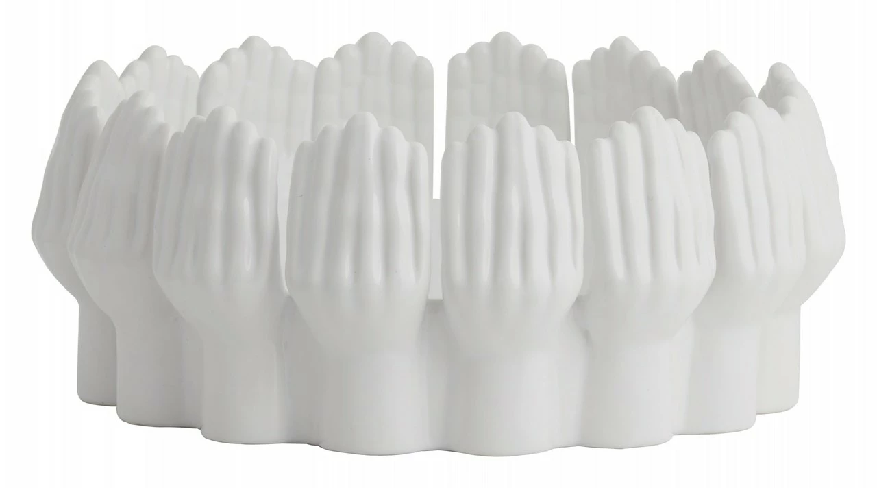 Nordal Anise Schaal - Wit 3 Nordal Anise Schaal - Wit