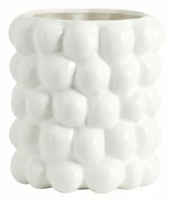 Nordal Carna Bloempot Wit - 91013