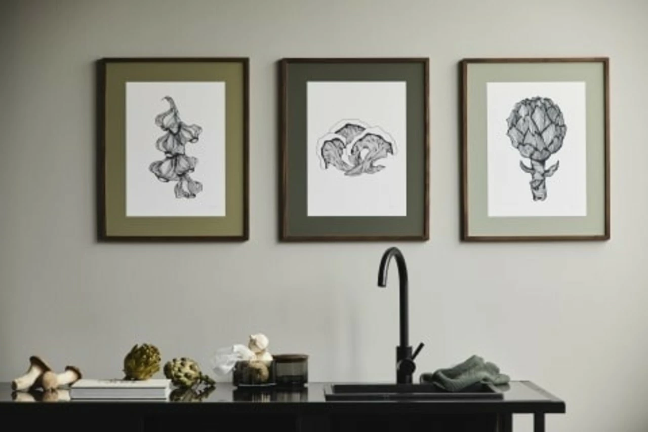 Nordal Garlic Illustration - Donker Eiken 5 Nordal Garlic Illustration - Donker Eiken - Afbeelding 3