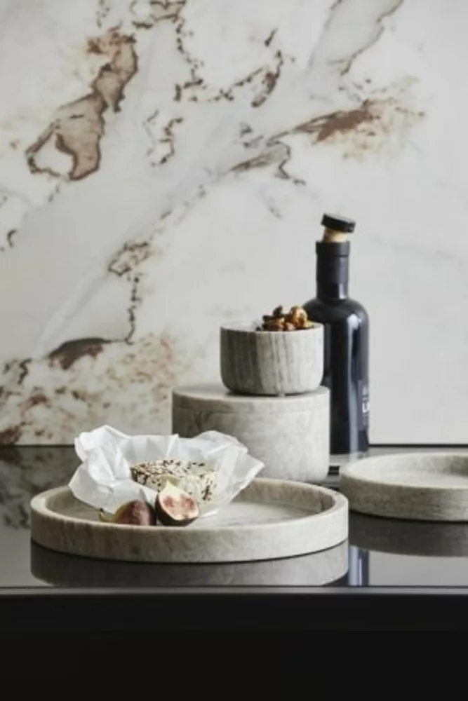 Nordal Grina Pot Large - Bruin Marmer 7 Nordal Grina Pot Large - Bruin Marmer - Afbeelding 5