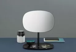 Normann Copenhagen Flip Spiegel Zwart -DECORATIE Winkel normann copenhagen flip spiegel zwart 4