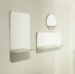 Normann Copenhagen Horizon Spiegel Rond Roestvrijstaal - 605710 9 Normann Copenhagen Horizon Spiegel Rond Roestvrijstaal - 605710 -DECORATIE Winkel normann copenhagen horizon spiegel rond roestvrijs 1