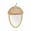 OYOY Acorn Rotan Wandspiegel - M107278 2 OYOY Acorn Rotan Wandspiegel - M107278 -DECORATIE Winkel oyoy acorn rotan wandspiegel m107278