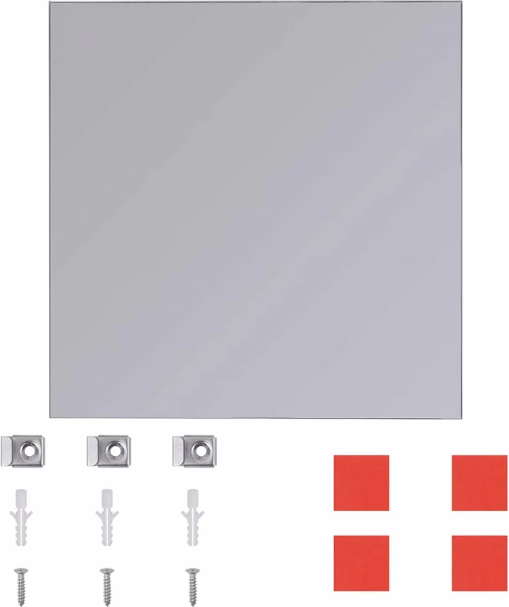 Furniture Limited - Spiegeltegels Frameloos 16 St 20,5 Cm Glas 9 Furniture Limited - Spiegeltegels Frameloos 16 St 20,5 Cm Glas - Afbeelding 7