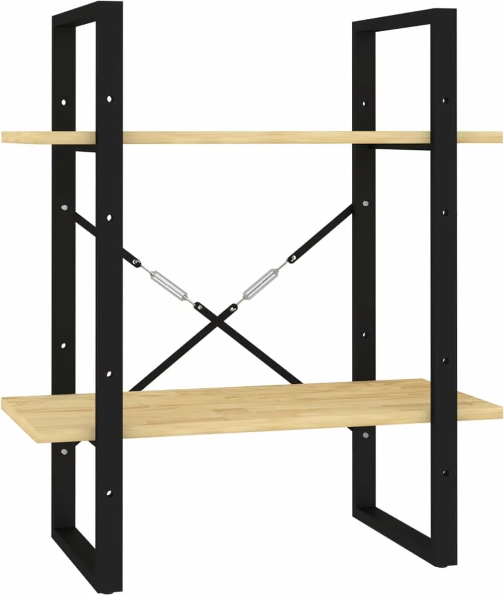 Furniture Limited - Boekenkast Met 2 Schappen 40x30x70 Cm Massief Grenenhout 11 Furniture Limited - Boekenkast Met 2 Schappen 40x30x70 Cm Massief Grenenhout - Afbeelding 9