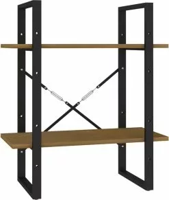 Furniture Limited - Boekenkast Met 2 Schappen 60x30x70 Cm Grenenhout Honingbruin 19 Furniture Limited - Boekenkast Met 2 Schappen 60x30x70 Cm Grenenhout Honingbruin -DECORATIE Winkel 1018x1200 1