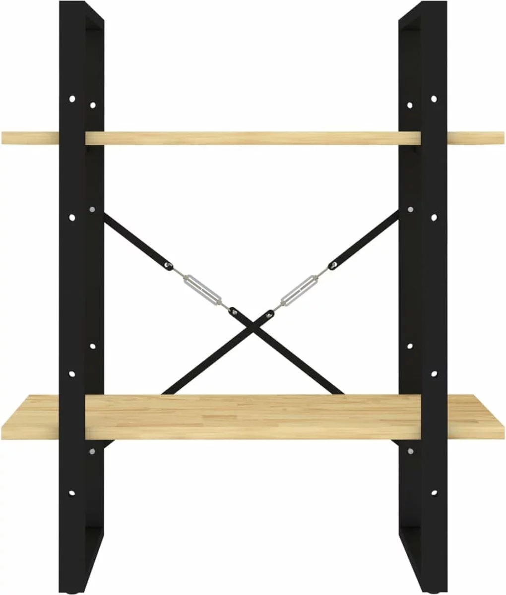 Furniture Limited - Boekenkast Met 2 Schappen 40x30x70 Cm Massief Grenenhout 8 Furniture Limited - Boekenkast Met 2 Schappen 40x30x70 Cm Massief Grenenhout - Afbeelding 6