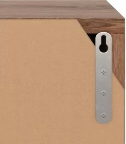 Furniture Limited - Boekenkast 60x27,5x59,5 Cm Spaanplaat Bruin Eiken -DECORATIE Winkel 1051x1200