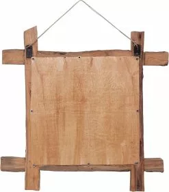 Furniture Limited - Spiegel Houtblokken 70x70 Cm Massief Gerecycled Hout Furniture Limited -l 13 Furniture Limited - Spiegel Houtblokken 70x70 Cm Massief Gerecycled Hout Furniture Limited -l -DECORATIE Winkel 1053x1200 1