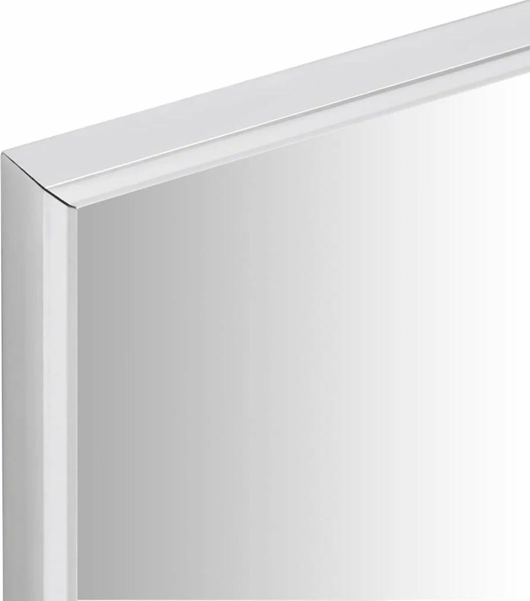 Furniture Limited - Spiegel 120x60 Cm Zilverkleurig 6 Furniture Limited - Spiegel 120x60 Cm Zilverkleurig - Afbeelding 4
