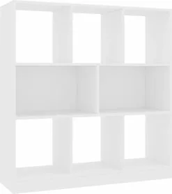 Furniture Limited - Boekenkast 97,5x29,5x100 Cm Bewerkt Hout Wit -DECORATIE Winkel 1066x1200