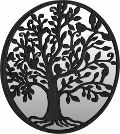 Furniture Limited - Tuinspiegel Rond 40x2,5 Cm Ijzer Zwart 10 Furniture Limited - Tuinspiegel Rond 40x2,5 Cm Ijzer Zwart -DECORATIE Winkel 1075x1200