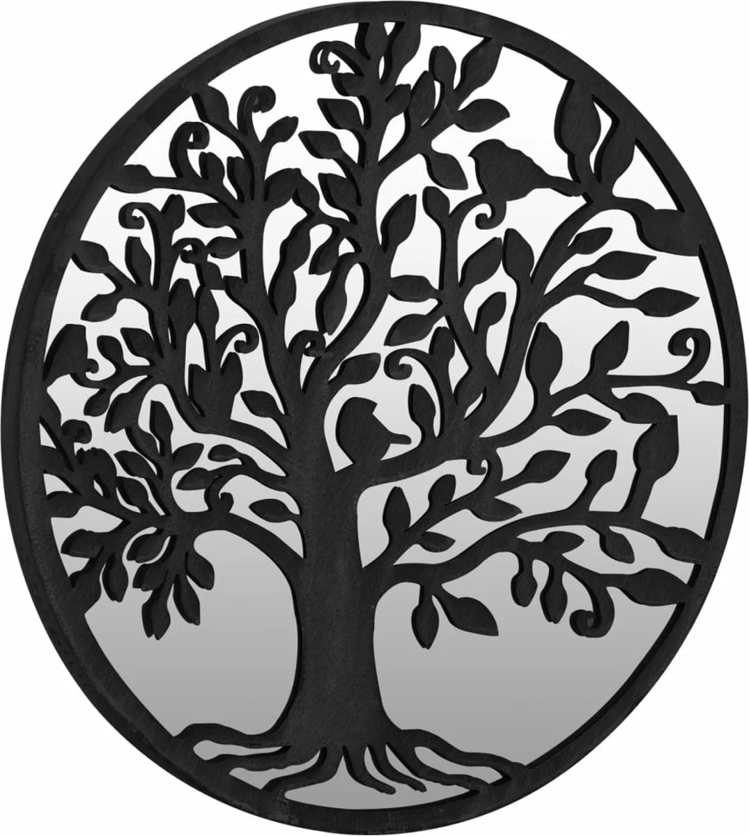 Furniture Limited - Tuinspiegel Rond 40x2,5 Cm Ijzer Zwart 5 Furniture Limited - Tuinspiegel Rond 40x2,5 Cm Ijzer Zwart - Afbeelding 3