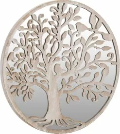 Furniture Limited - Tuinspiegel Rond 60x2,5 Cm Ijzer Zandkleurig -DECORATIE Winkel 1076x1200 1
