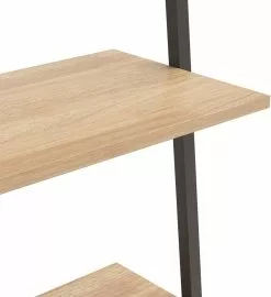 Furniture Limited - Ladderrek Met 4 Schappen 64x34x150,5 Cm Lichtbruin En Zwart 15 Furniture Limited - Ladderrek Met 4 Schappen 64x34x150,5 Cm Lichtbruin En Zwart -DECORATIE Winkel 1096x1200