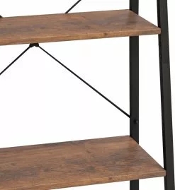 Furniture Limited - Ladderrek Met 5 Schappen 56x35x174 Cm Donkerbruin En Zwart 13 Furniture Limited - Ladderrek Met 5 Schappen 56x35x174 Cm Donkerbruin En Zwart -DECORATIE Winkel 1100x1200 2