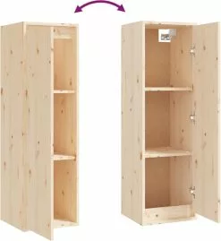 Furniture Limited - Wandkasten 2 St 30x30x100 Cm Massief Grenenhout 15 Furniture Limited - Wandkasten 2 St 30x30x100 Cm Massief Grenenhout -DECORATIE Winkel 1103x1200 1