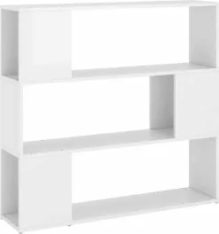 Furniture Limited - Boekenkast/kamerscherm 100x24x94 Cm Hoogglans Wit 17 Furniture Limited - Boekenkast/kamerscherm 100x24x94 Cm Hoogglans Wit -DECORATIE Winkel 1123x1200