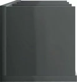Furniture Limited - Cd-wandschap 75x18x18 Cm Bewerkt Hout Hoogglans Grijs -DECORATIE Winkel 1127x1200 3