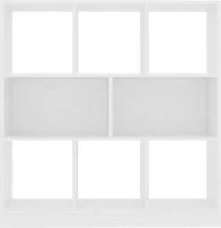 Furniture Limited - Boekenkast 97,5x29,5x100 Cm Bewerkt Hout Wit -DECORATIE Winkel 1161x1200 2