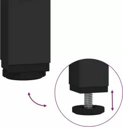 Furniture Limited - Boekenkast 60x33x100 Cm Bewerkt Hout En Staal Sonoma Eiken -DECORATIE Winkel 1161x1200