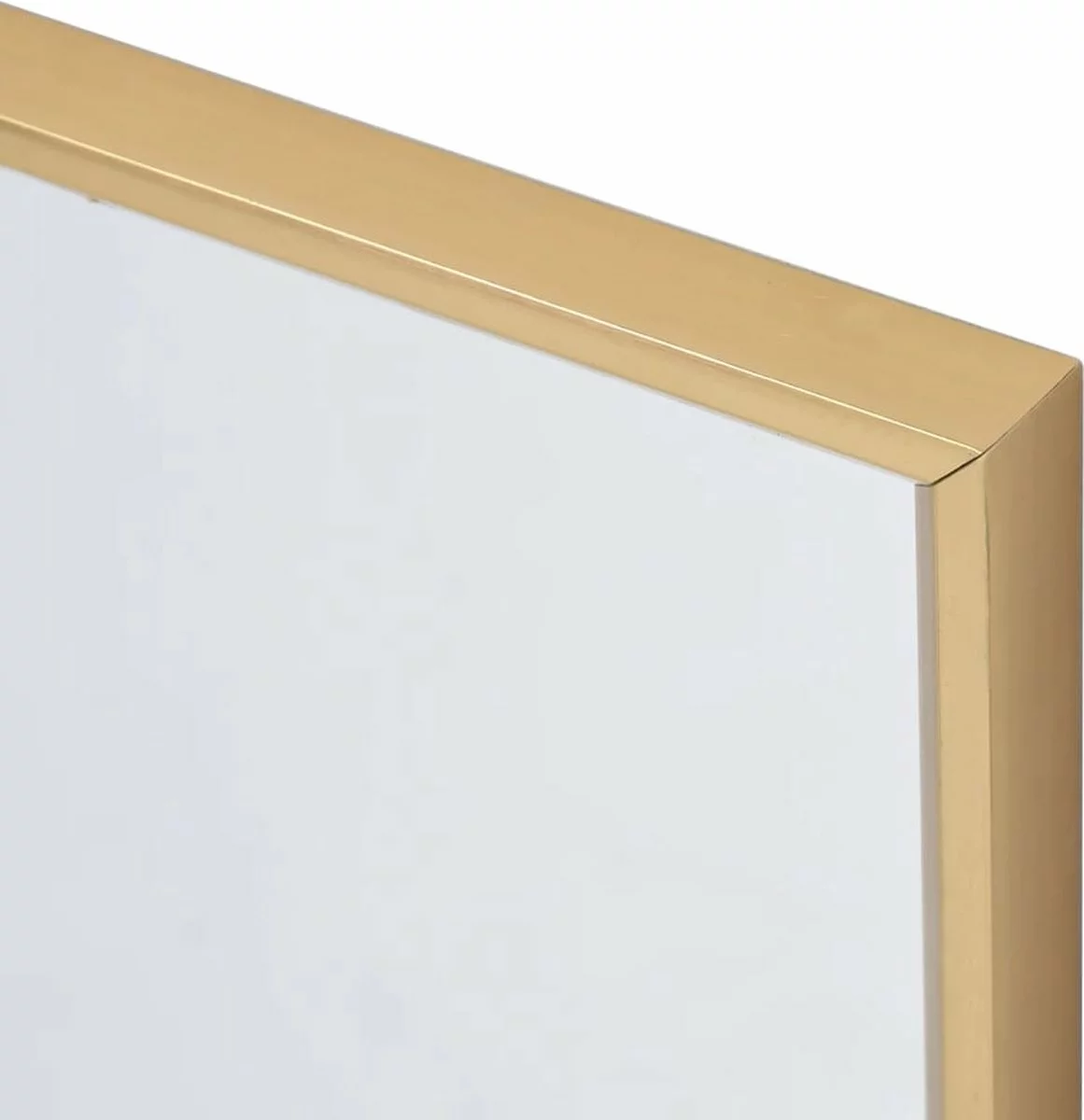 Furniture Limited - Spiegel 70x50 Cm Goudkleurig 4 Furniture Limited - Spiegel 70x50 Cm Goudkleurig - Afbeelding 2