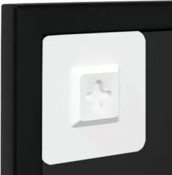 Furniture Limited - Wandspiegel 100x60 Cm Metaal Zwart -DECORATIE Winkel 1177x1200 2