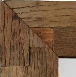 Furniture Limited - Spiegel 50x50 Cm Massief Gerecycled Hout -DECORATIE Winkel 1181x1200 7