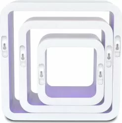 Furniture Limited - Wandplanken Kubus 6 St Wit En Paars 10 Furniture Limited - Wandplanken Kubus 6 St Wit En Paars -DECORATIE Winkel 1185x1200 3