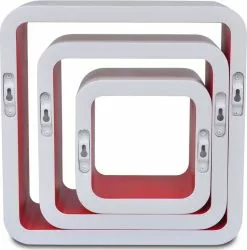 Furniture Limited - Wandplanken Kubus 6 St Wit En Rood -DECORATIE Winkel 1185x1200 4