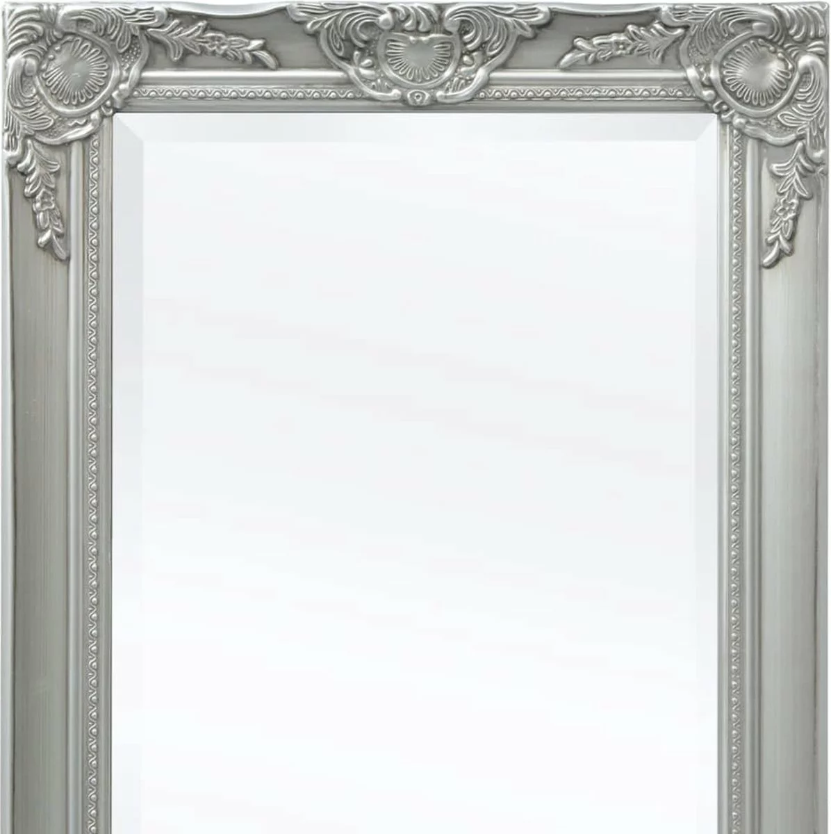 Furniture Limited - Wandspiegel Barok 140 X 50 Cm Zilver 8 Furniture Limited - Wandspiegel Barok 140 X 50 Cm Zilver - Afbeelding 6