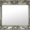 Furniture Limited - Wandspiegel Barok Stijl 50x40 Cm Zilverkleurig -DECORATIE Winkel 1200x1001 1