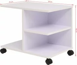 Furniture Limited - Plankenkast Verrijdbaar 50x35x42 Cm Wit -DECORATIE Winkel 1200x1009 2