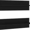 Furniture Limited - Wandschappen 2 St 60x11,5x18 Cm Spaanplaat Zwart 2 Furniture Limited - Wandschappen 2 St 60x11,5x18 Cm Spaanplaat Zwart -DECORATIE Winkel 1200x1054