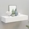 Furniture Limited - Wandschap Met Lade 60x23,5x10 Cm MDF Wit 1 Furniture Limited - Wandschap Met Lade 60x23,5x10 Cm MDF Wit -DECORATIE Winkel 1200x1079