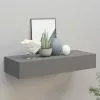 Furniture Limited - Wandschap Met Lade 60x23,5x10 Cm MDF Grijs -DECORATIE Winkel 1200x1086
