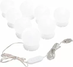 Furniture Limited - Wandspiegel Met LED-lampen Vierkant Glas -DECORATIE Winkel 1200x1092 1