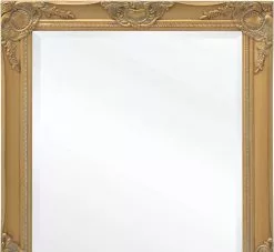 Furniture Limited - Wandspiegel Barok 140 X 50 Cm Goud -DECORATIE Winkel 1200x1101