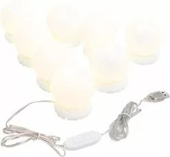 Furniture Limited - Wandspiegel Zonder Lijst Met LED-lampen Rond Glas -DECORATIE Winkel 1200x1106 1