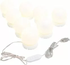 Furniture Limited - Wandspiegel Met LED-lampen Rond Glas -DECORATIE Winkel 1200x1106 5