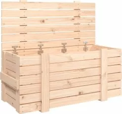 Furniture Limited - Opbergbox 91x40,5x42 Cm Massief Grenenhout -DECORATIE Winkel 1200x1122