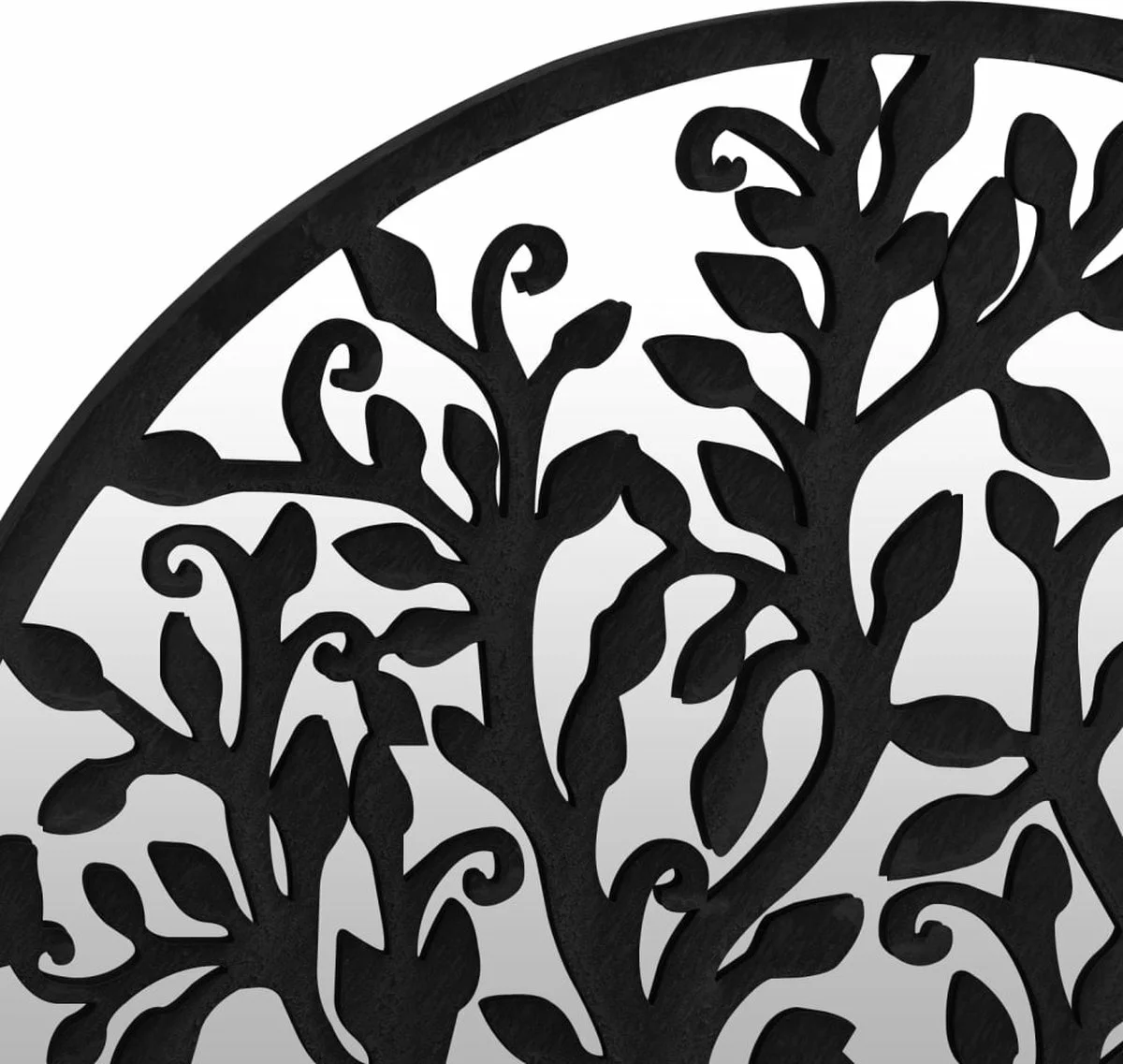 Furniture Limited - Tuinspiegel Rond 40x2,5 Cm Ijzer Zwart 4 Furniture Limited - Tuinspiegel Rond 40x2,5 Cm Ijzer Zwart - Afbeelding 2