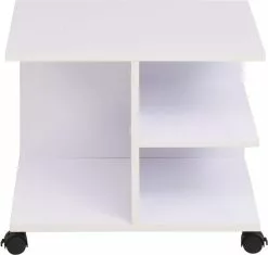 Furniture Limited - Plankenkast Verrijdbaar 50x35x42 Cm Wit -DECORATIE Winkel 1200x1143 2