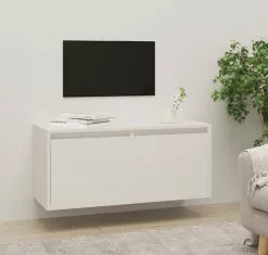 Furniture Limited - Wandkast 80x30x35 Cm Massief Grenenhout Wit 19 Furniture Limited - Wandkast 80x30x35 Cm Massief Grenenhout Wit -DECORATIE Winkel 1200x1143