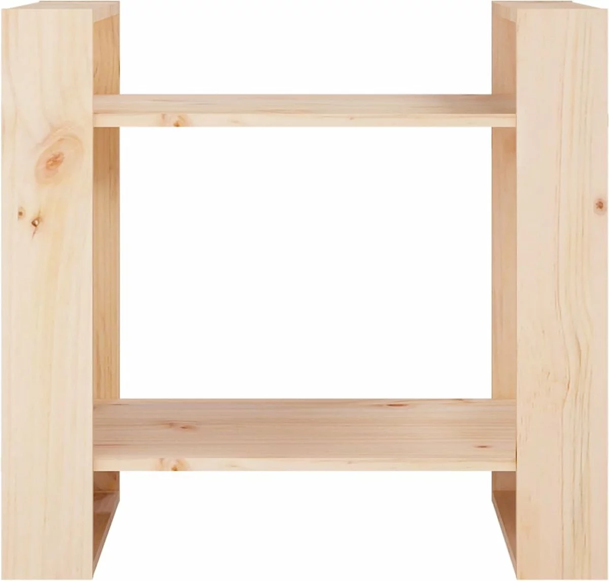 Furniture Limited - Boekenkast/kamerscherm 60x35x57 Cm Massief Grenenhout 9 Furniture Limited - Boekenkast/kamerscherm 60x35x57 Cm Massief Grenenhout - Afbeelding 7