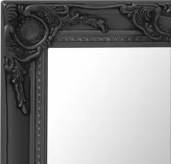 Furniture Limited - Wandspiegel Barok Stijl 60x100 Cm Zwart -DECORATIE Winkel 1200x1148 3