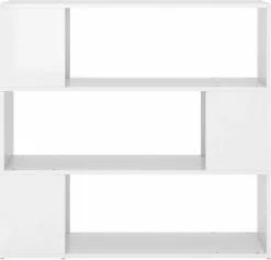 Furniture Limited - Boekenkast/kamerscherm 100x24x94 Cm Hoogglans Wit 16 Furniture Limited - Boekenkast/kamerscherm 100x24x94 Cm Hoogglans Wit -DECORATIE Winkel 1200x1152