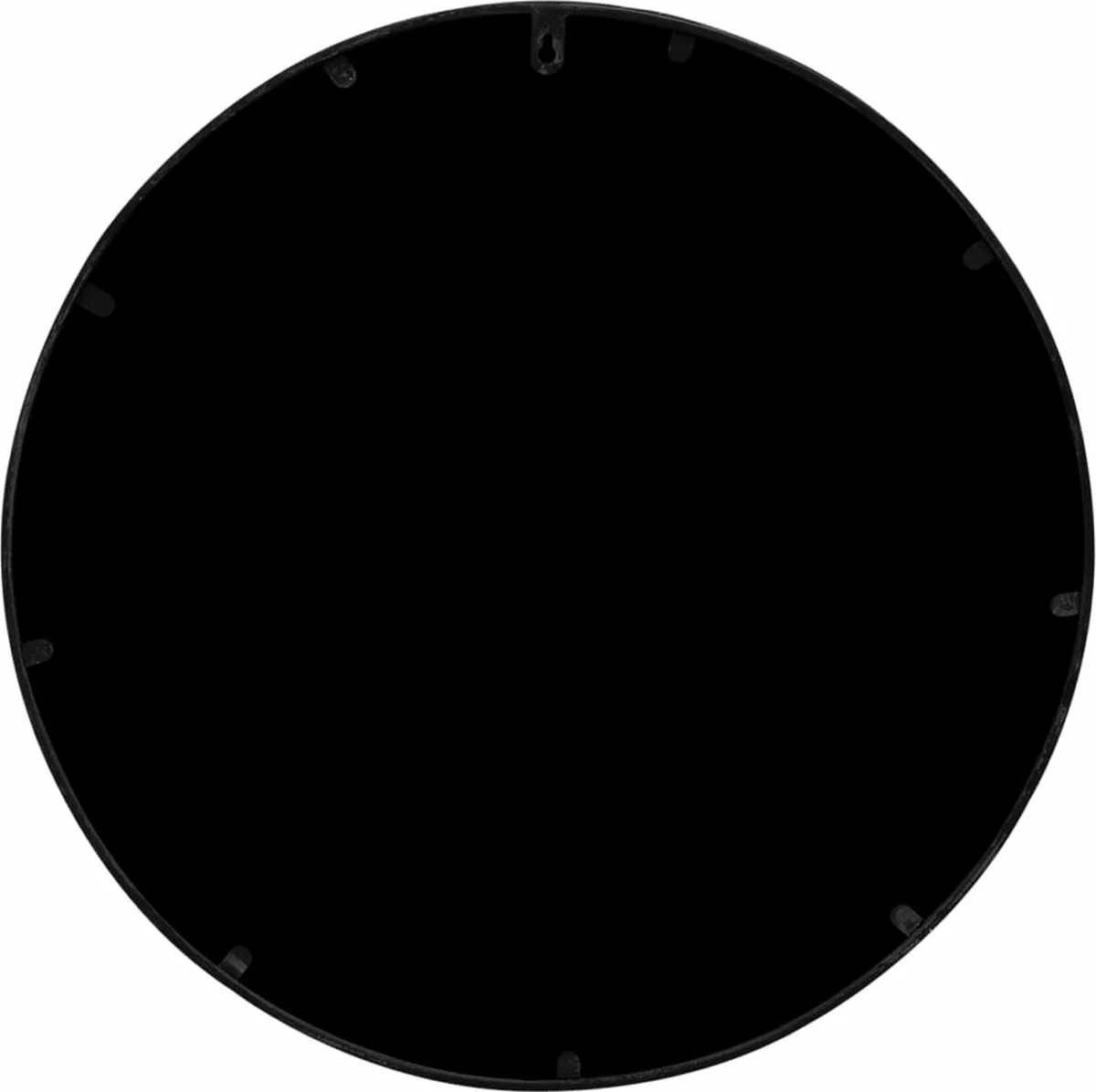 Furniture Limited - Tuinspiegel Rond 40x2,5 Cm Ijzer Zwart 7 Furniture Limited - Tuinspiegel Rond 40x2,5 Cm Ijzer Zwart - Afbeelding 5