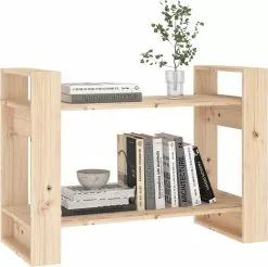 Furniture Limited - Boekenkast/kamerscherm 80x35x56,5 Cm Massief Grenenhout 17 Furniture Limited - Boekenkast/kamerscherm 80x35x56,5 Cm Massief Grenenhout -DECORATIE Winkel 1200x1197 5