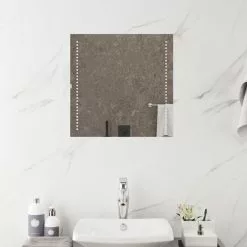 Furniture Limited - Badkamerspiegel LED 50x50 Cm -DECORATIE Winkel 1200x1200 1044